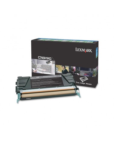 Lexmark Κασέτα Τόνερ C746H1KG Μαύρο by DoctorPrint