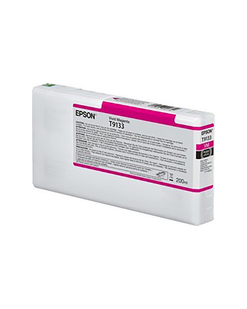 Epson Φυσίγγιο Μελάνης T9133 Έντονο Μαντζέτα 200ml
