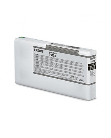 Epson Φυσίγγιο Μελάνης T9138 Θαμπό Μαύρο 200ml