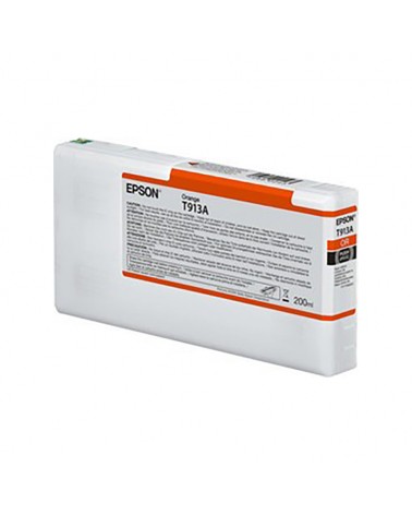 Epson Φυσίγγιο Μελάνης T913A Πορτοκαλί 200ml by DoctorPrint