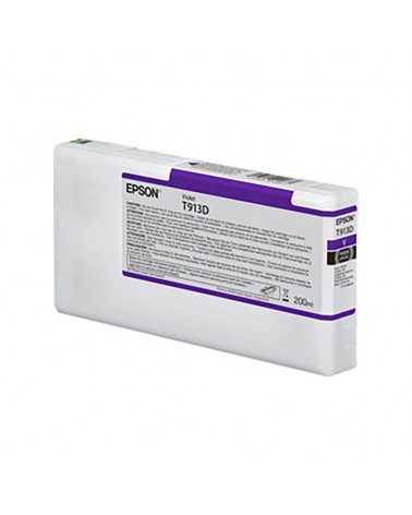 Epson Φυσίγγιο Μελάνης T913D Βιολετί 200ml by DoctorPrint
