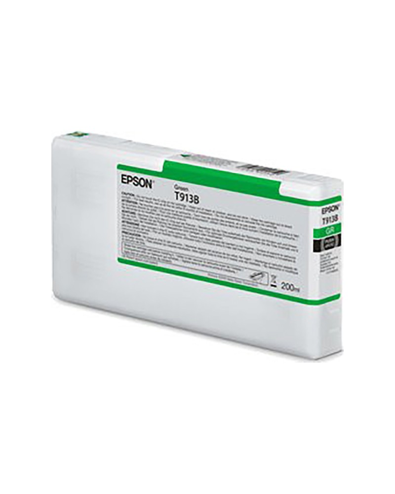 Epson Φυσίγγιο Μελάνης T913B Πράσινο 200ml by DoctorPrint