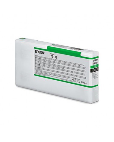 Epson Φυσίγγιο Μελάνης T913B Πράσινο 200ml by DoctorPrint