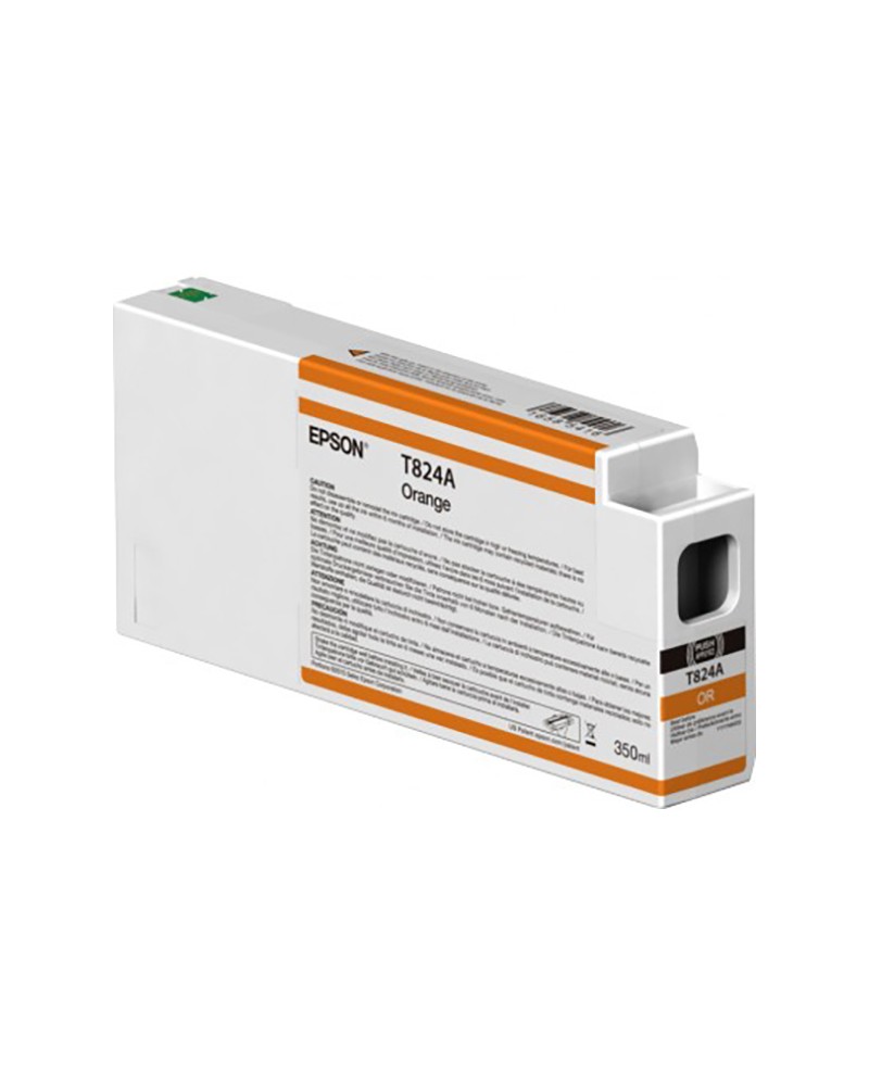 Epson Κασέτα Μελάνης Πορτοκαλί T824A 350ml by DoctorPrint