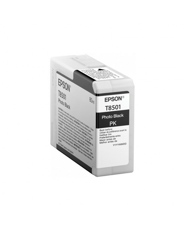 Epson Κασέτα Μελάνης T8501 Φωτογραφικό Μαύρο 80ml by DoctorPrint