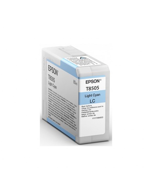 Epson Κασέτα Μελάνης T8505 Ανοιχτό Κυανό 80ml by DoctorPrint