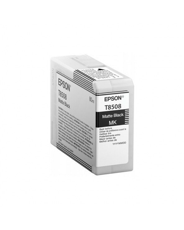 Epson Κασέτα Μελάνης T8508 Μαύρο Ματ 80ml by DoctorPrint