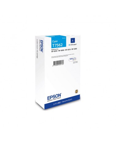 Epson Κασέτα Μελάνης T7562 Κυανό L by DoctorPrint